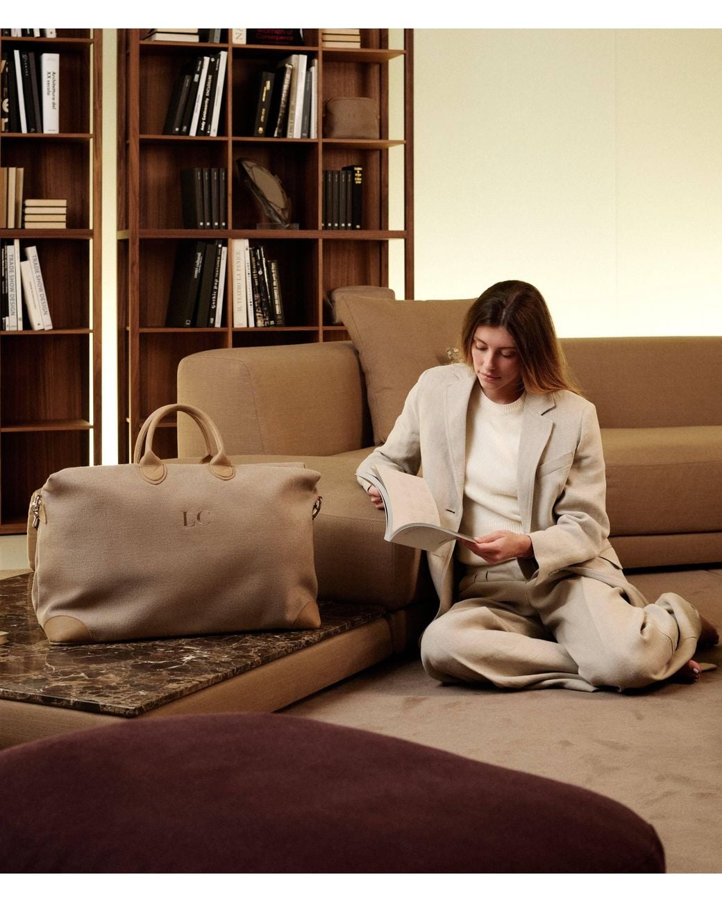 My Style Bags Natural Neutrals Duffel Bag X Sesia & Co