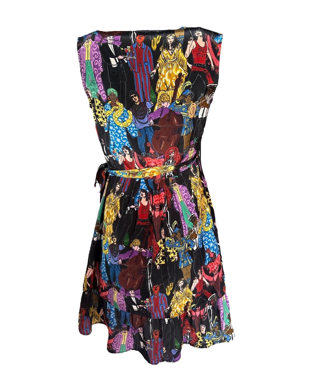 Any Old Iron Multicolor Nola Heroes Wrap Dress
