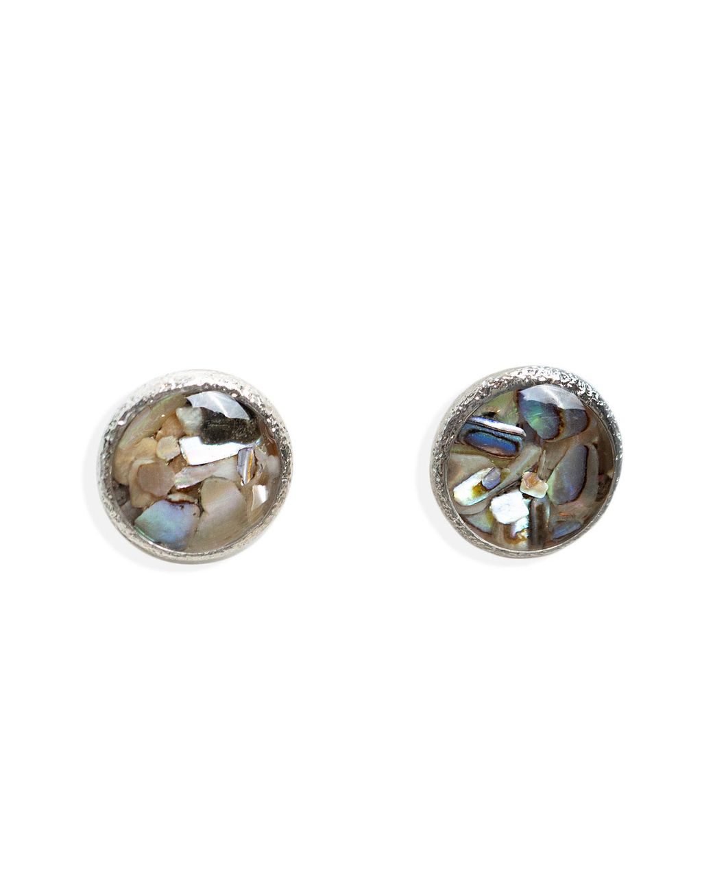 Kate Koel Metallic Round Earrings