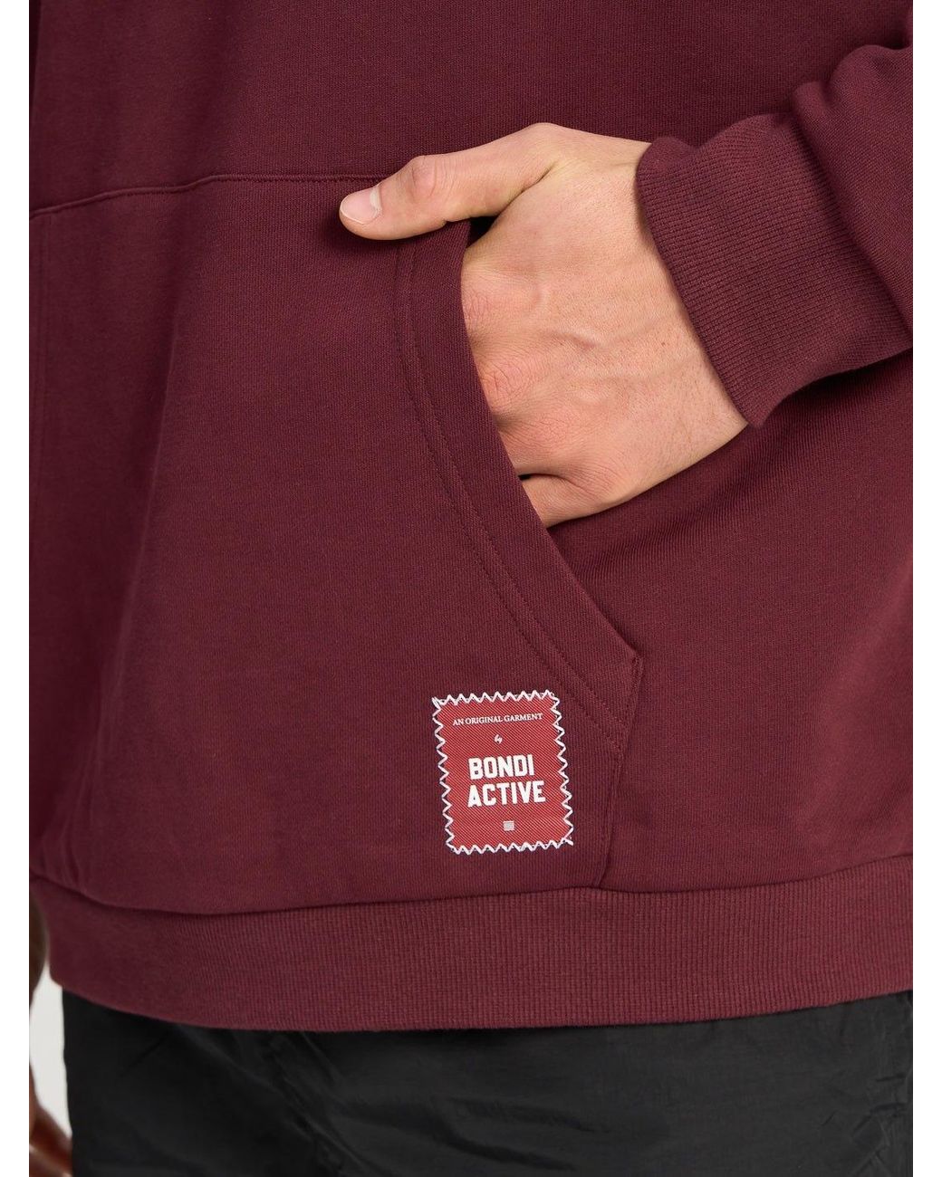 Bondi Active Red Forma Varsity Hoodie for men