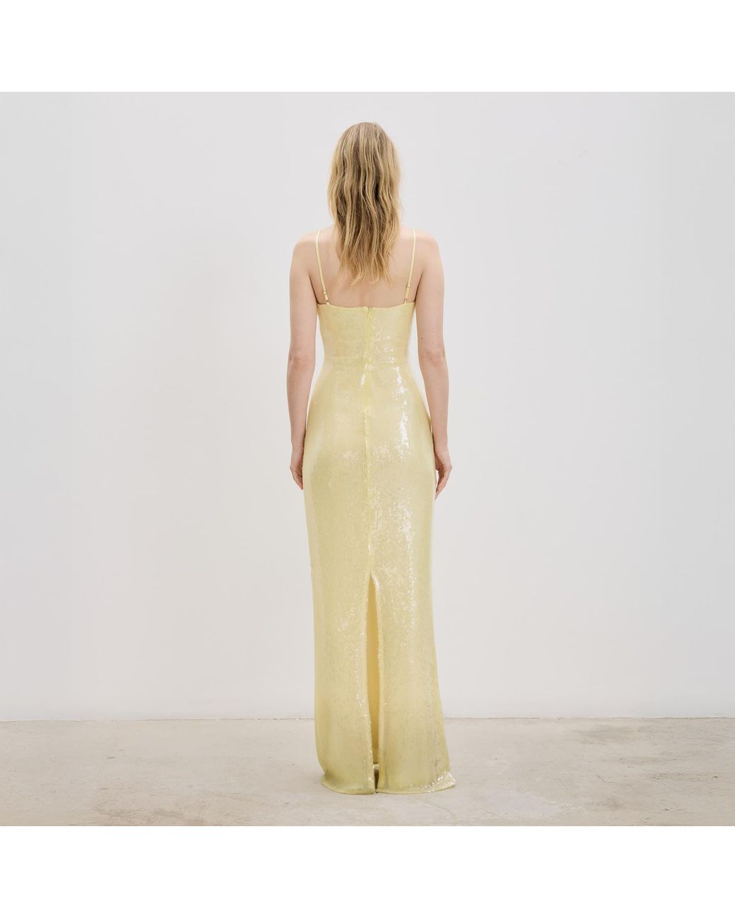 Herfetch Yellow Maxi Stass Dress