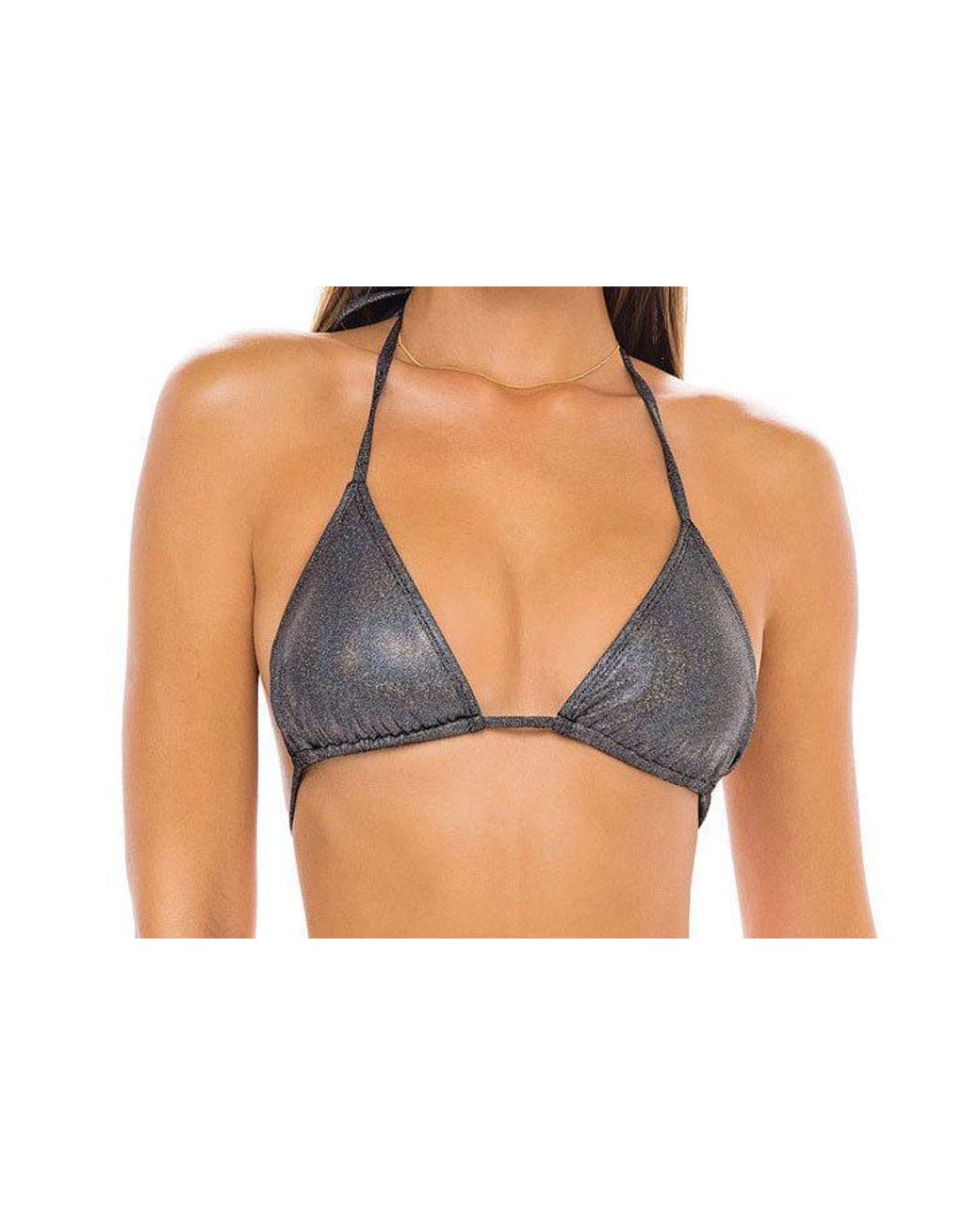 Enez Swim Blue Nova Triangle Bikini Top