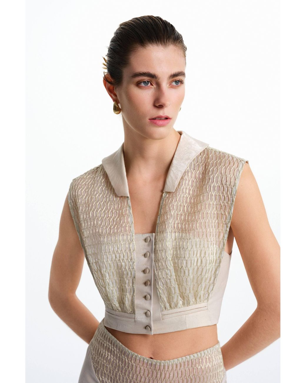 Saint Ones White Velora Top