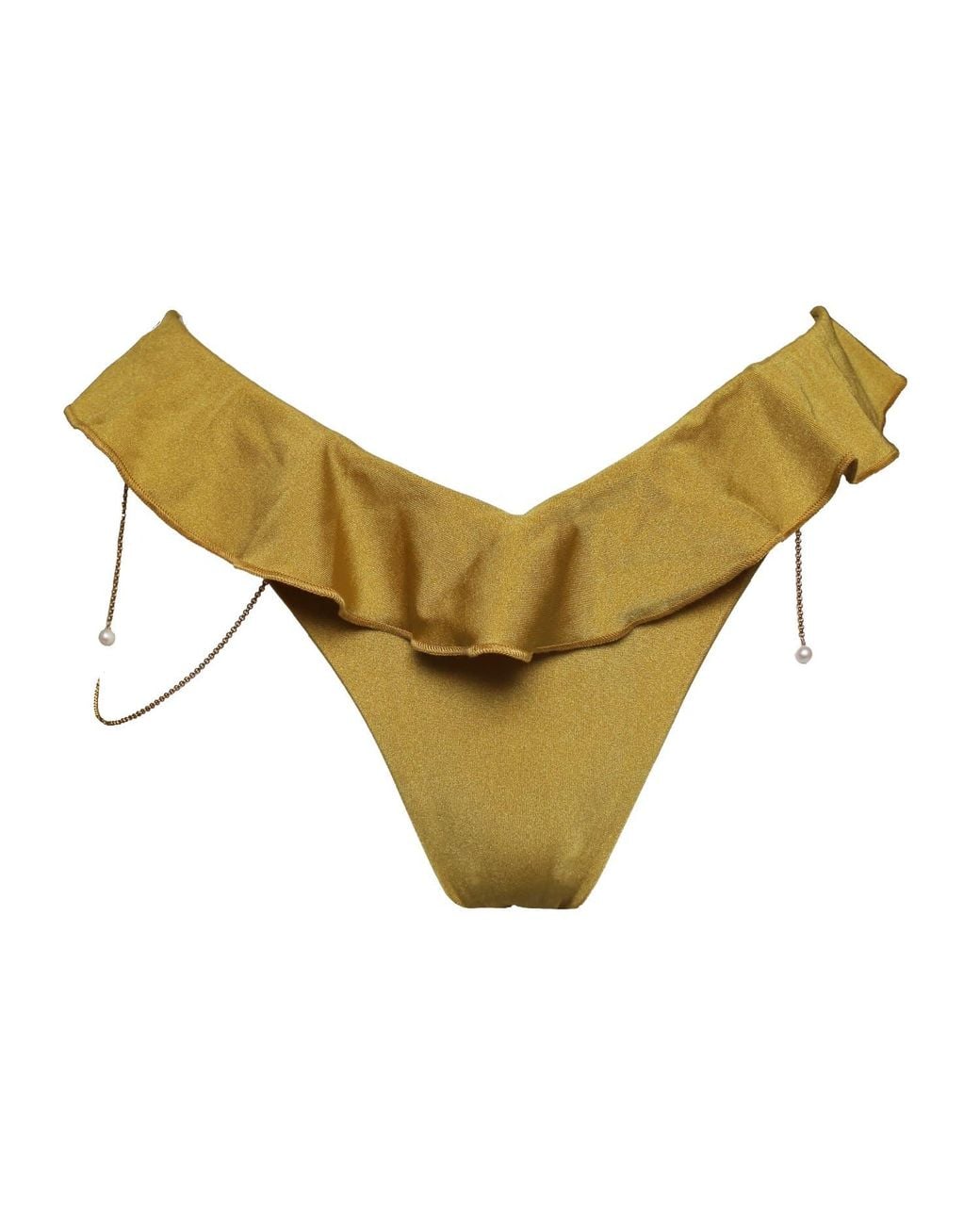 Marquise Swim Yellow Bikini Bottom Opera Skirt
