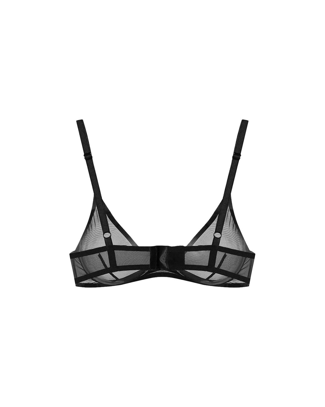 Zhilyova Black Unnamed Bralette