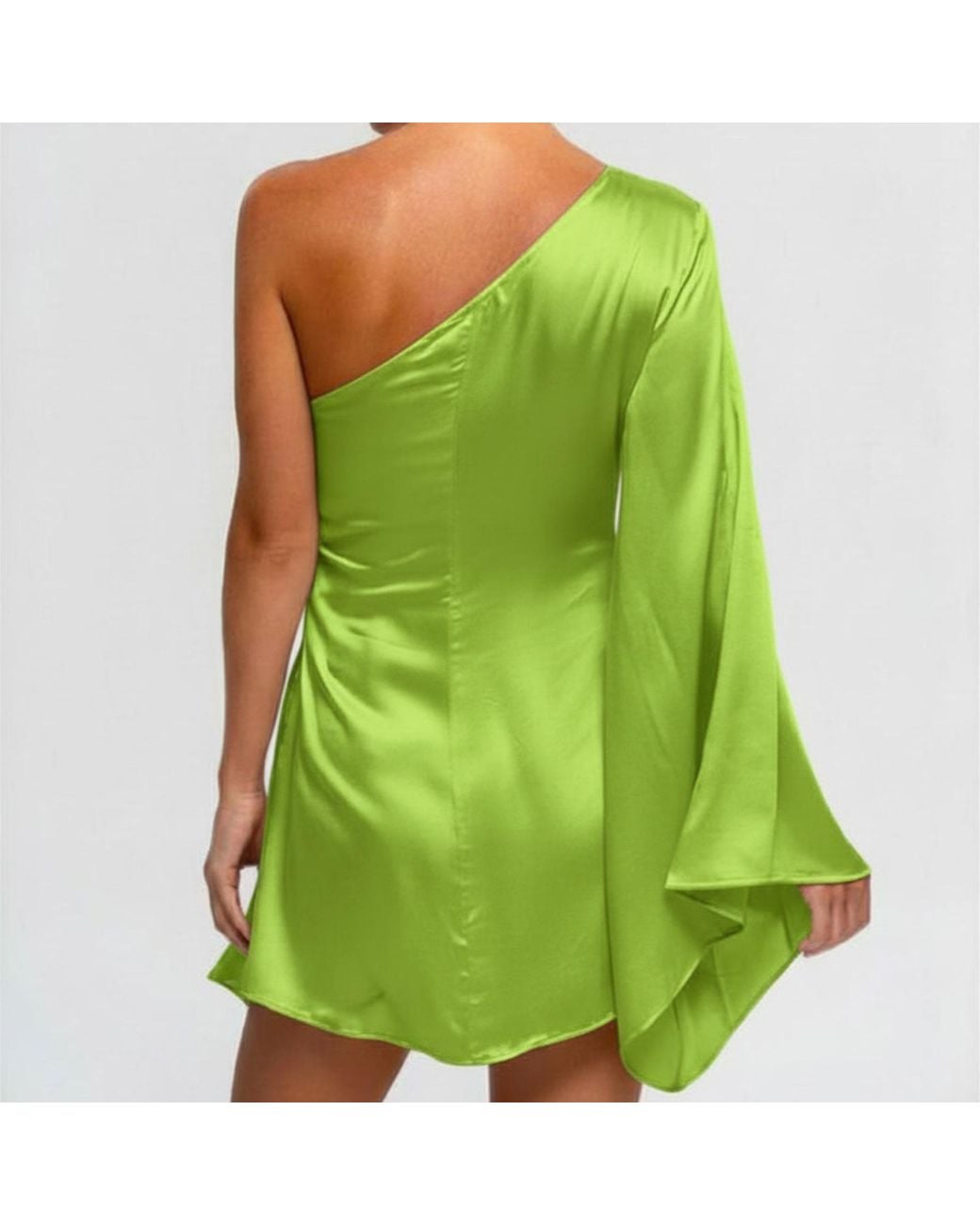 The Ethos Studio Green Gaia Top/Mini Dress