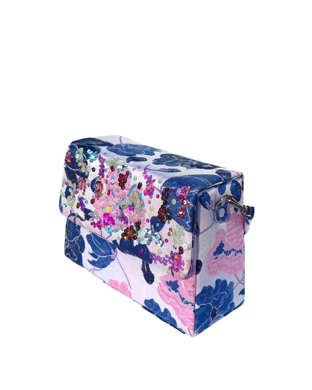 Simitri Purple Midnight Wisteria Trapezee Bag