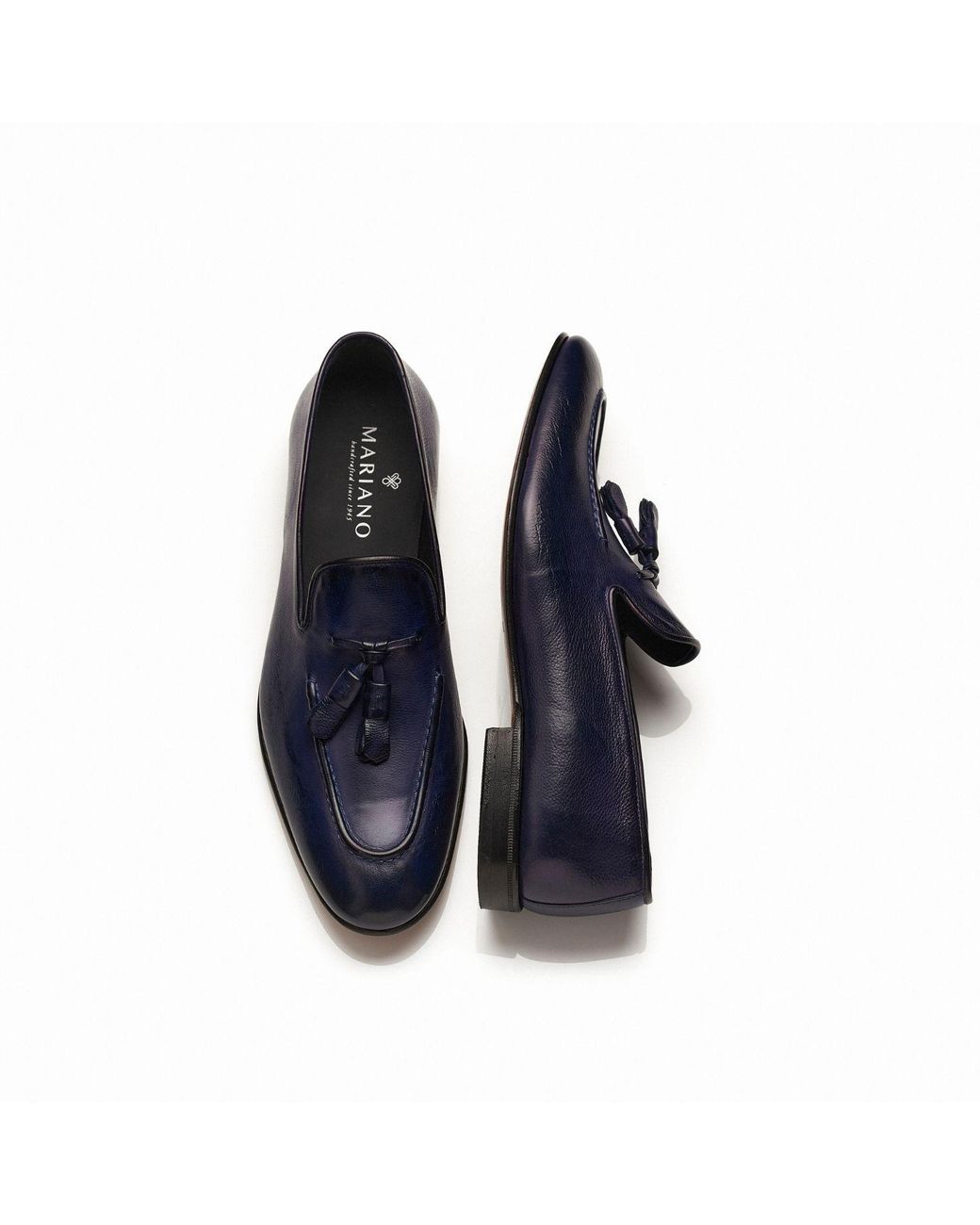 Mariano Shoes Blue Tunes Loafers for men