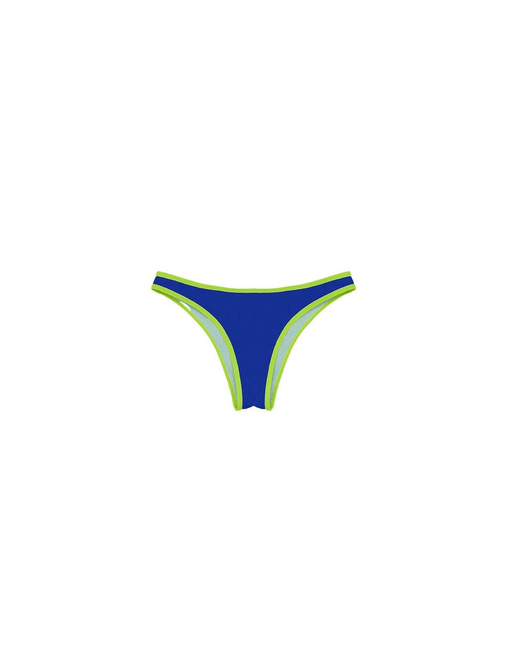Kapture Blue Dayglow Bikini Recycled Bottom
