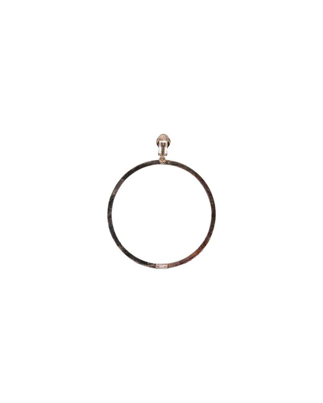 Vicki Sarge Black The Jumbo Hoop Earrings