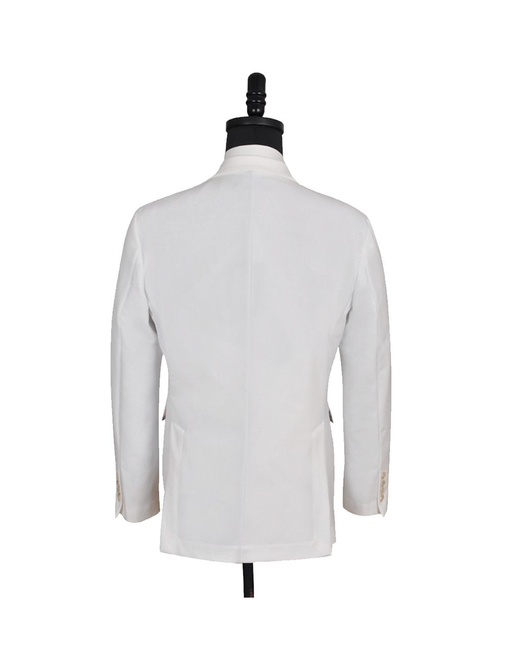 DAVID WEJ White Ashford Relaxed Single Breasted Blazer – for men