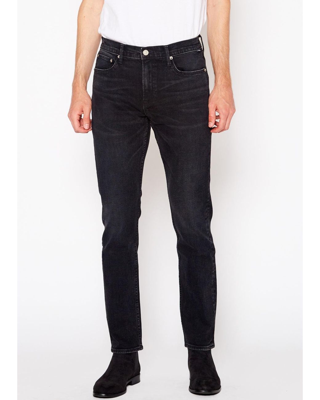 NOEND Blue Brooklyn Stretch Slim Fit Thirty Two Inseam for men