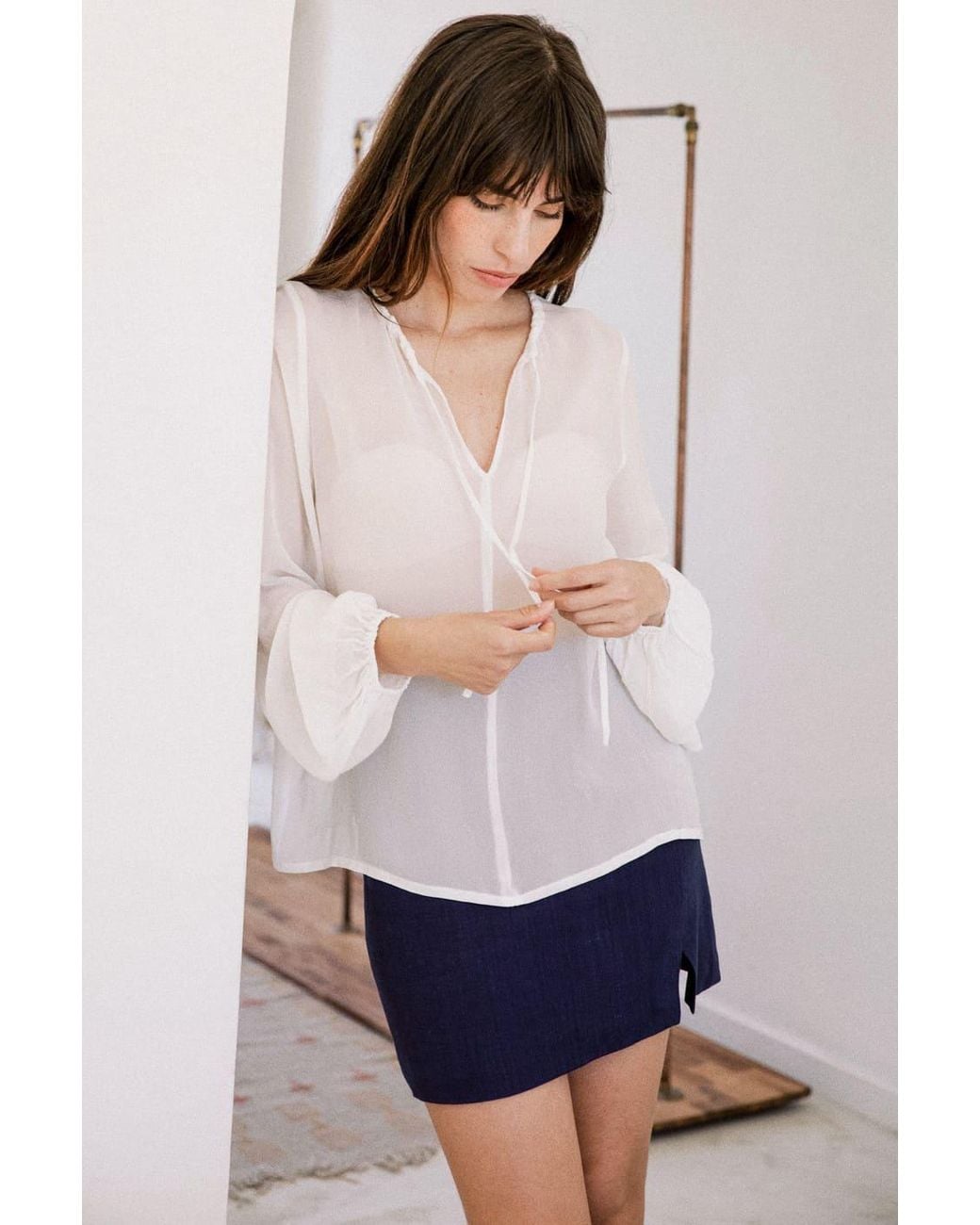 AVANI Apparel Natural Blouse Silène
