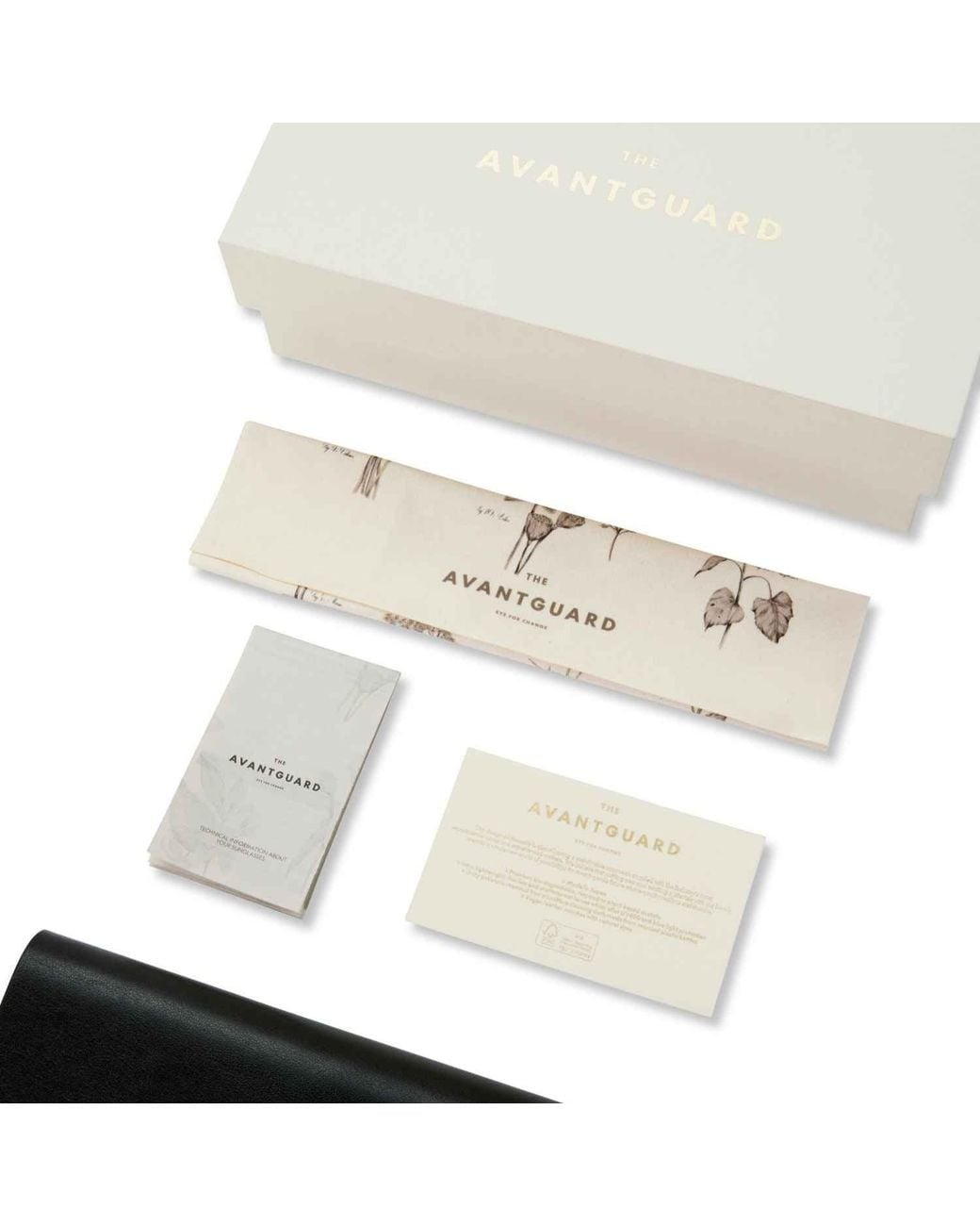 The Avantguard Brown Sunflower Caramel Cat Eye Sunglasses