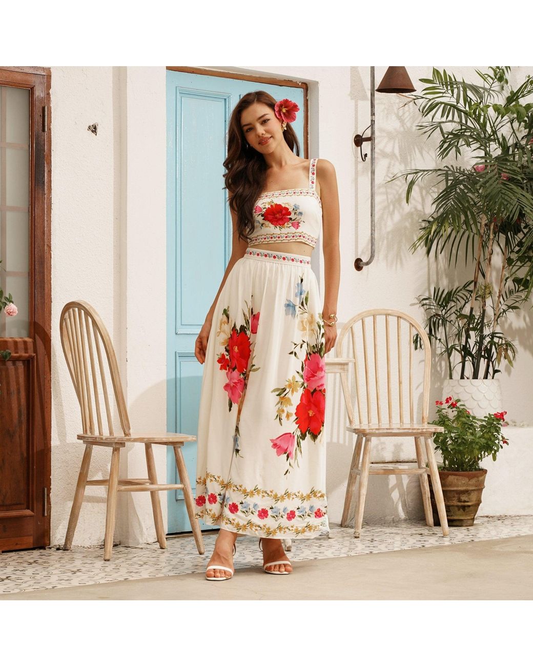 Yumi Kim White Sicilia Ivory Skirt