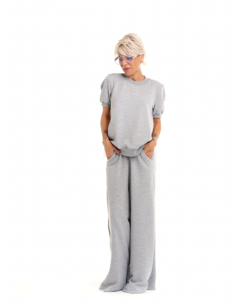 Clothes by Locker Room Gray Sweatsuit Co-Ord Set
