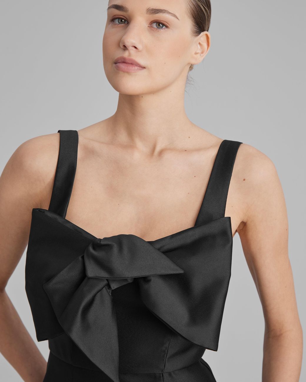 Baé Special Moments Black Luna Dress + Small Bow