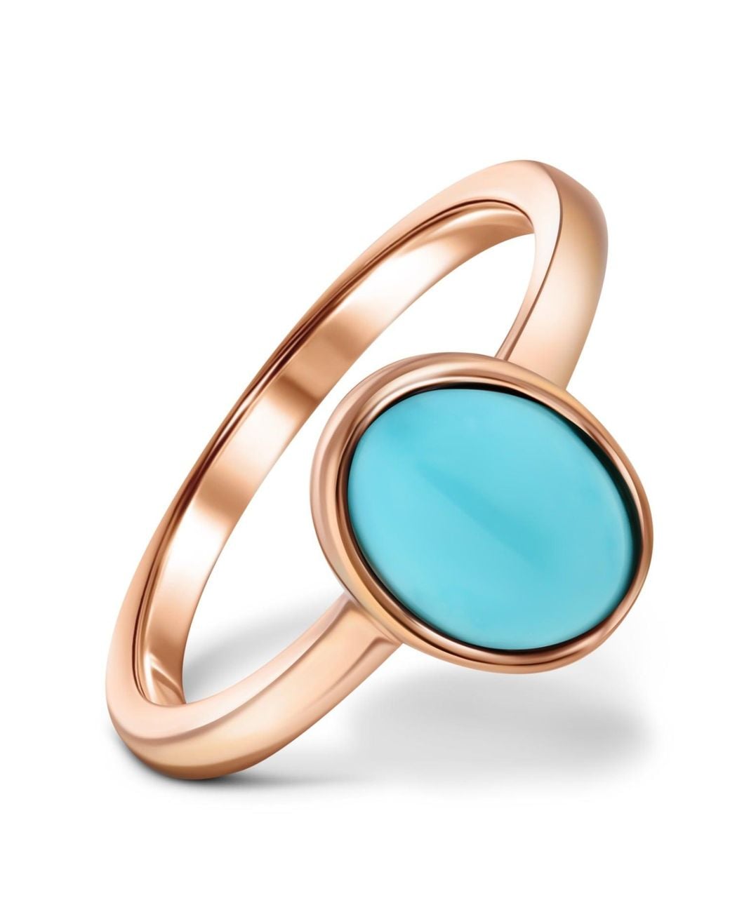 Rejected Hearts Club Blue Rose Healing Rose Stack Ring
