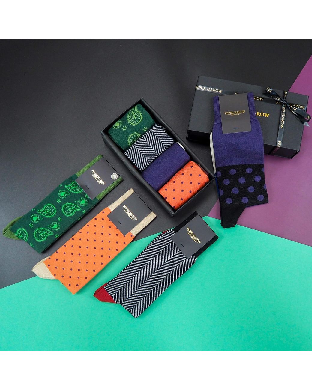 Peper Harow - Made in England Green Spooky Gift Box for men