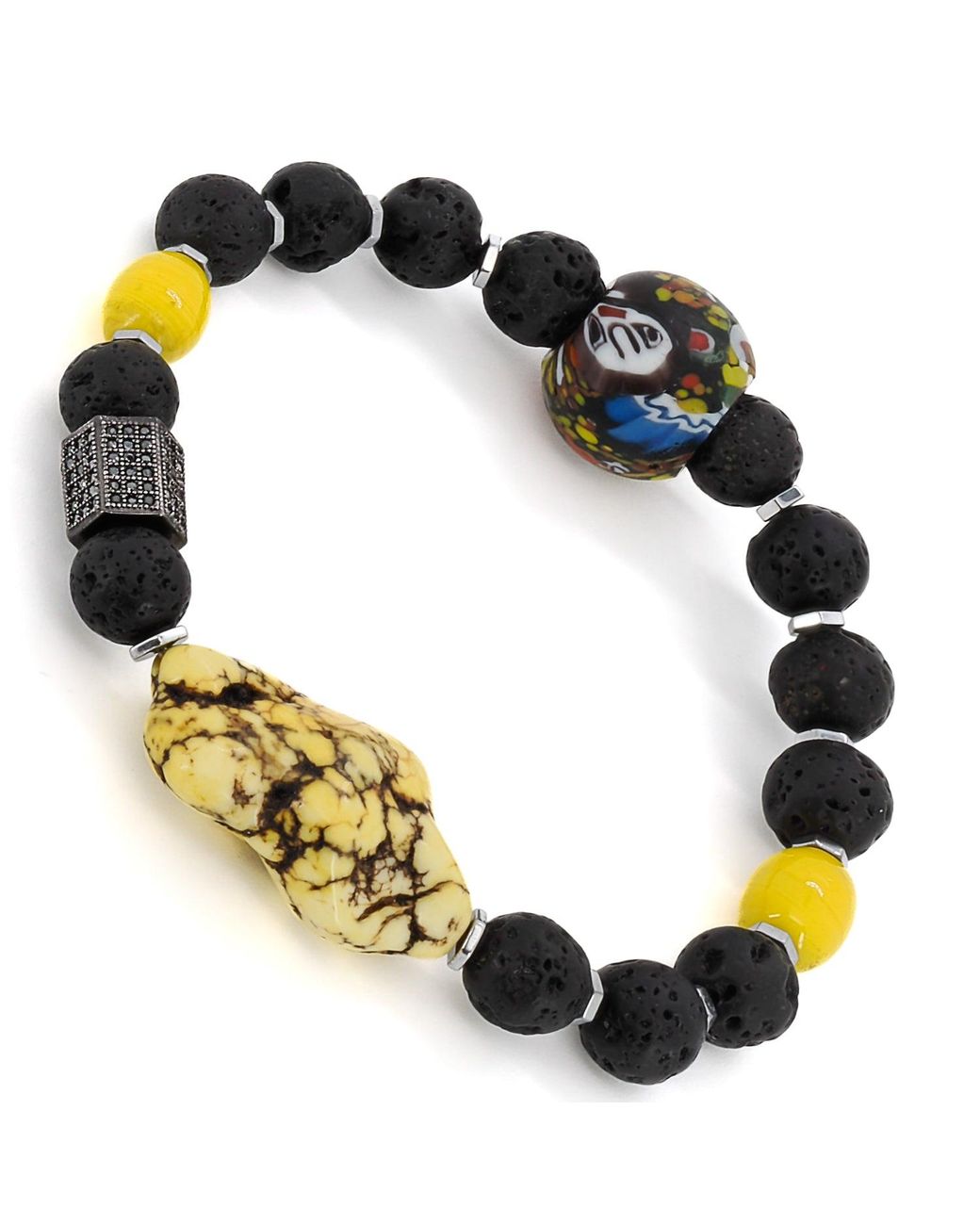 Ebru Jewelry Metallic African Bracelet
