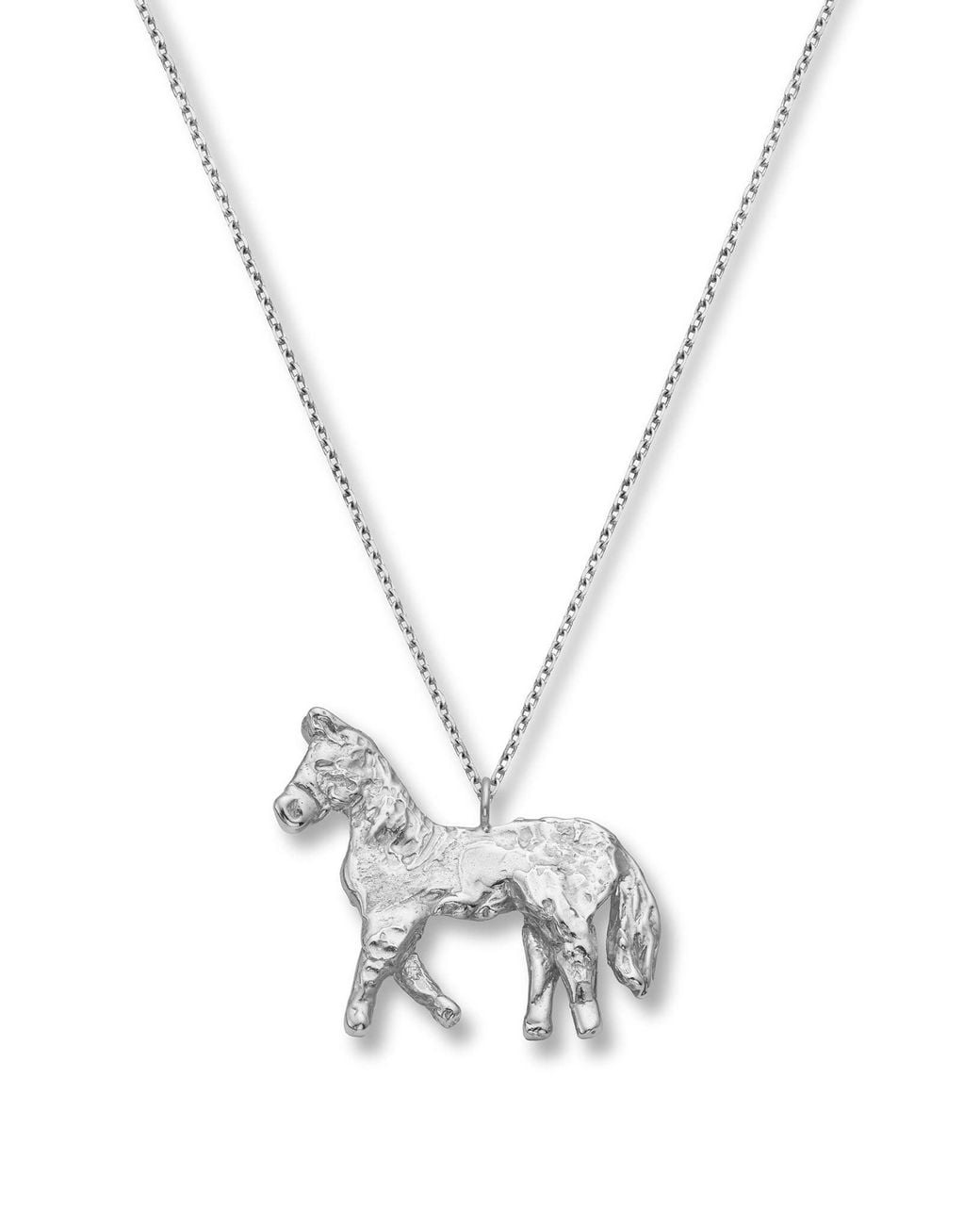 EVA REMENYI White Horse Necklace