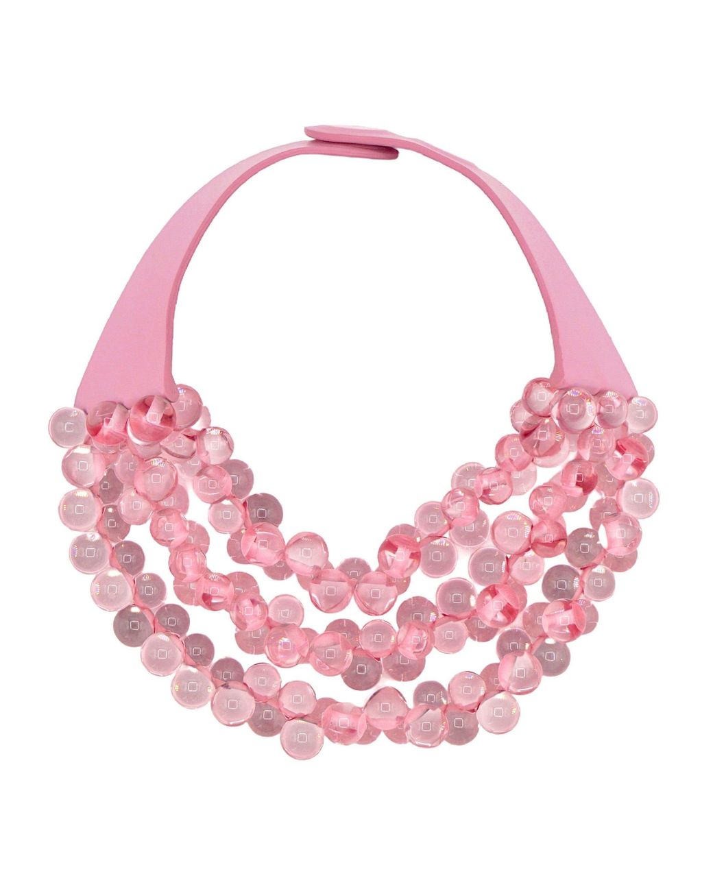Fairchild Baldwin Pink The Bubble Light Necklace