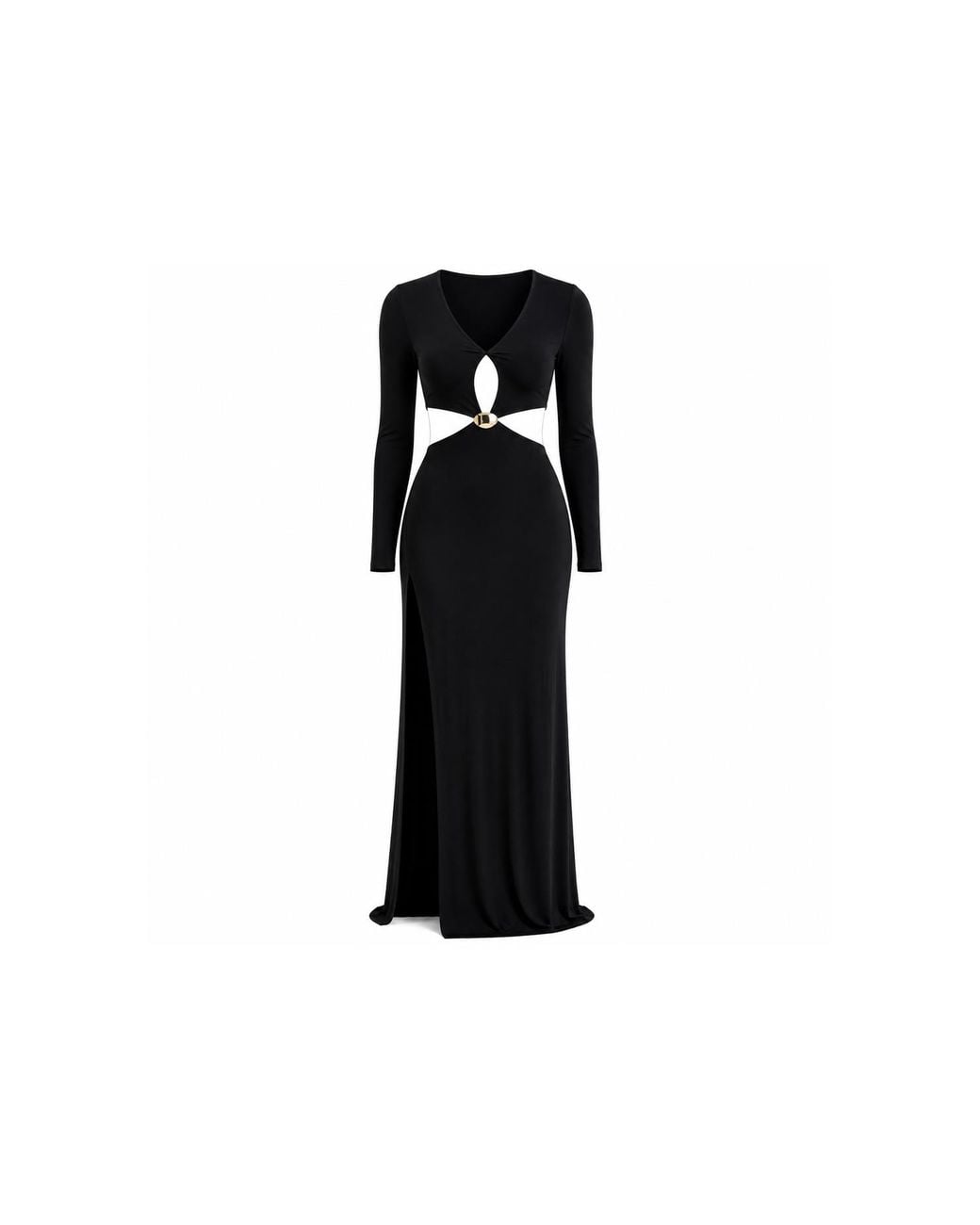Maison De Gala Black Celeste Noir Maxi Dress