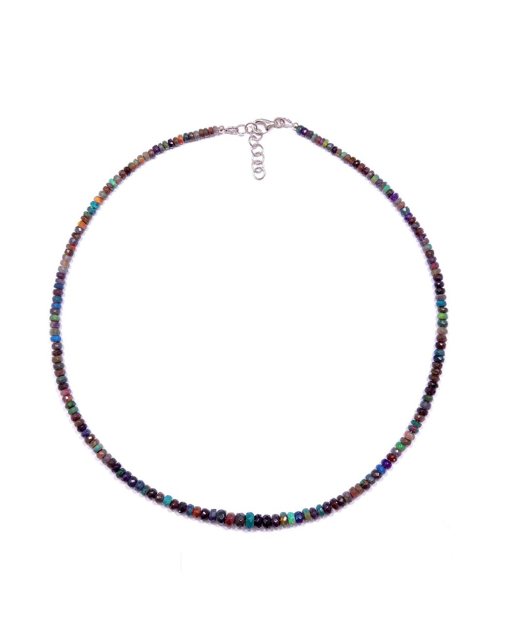 Mineralgems•Studio Blue Opal Necklace For Him for men