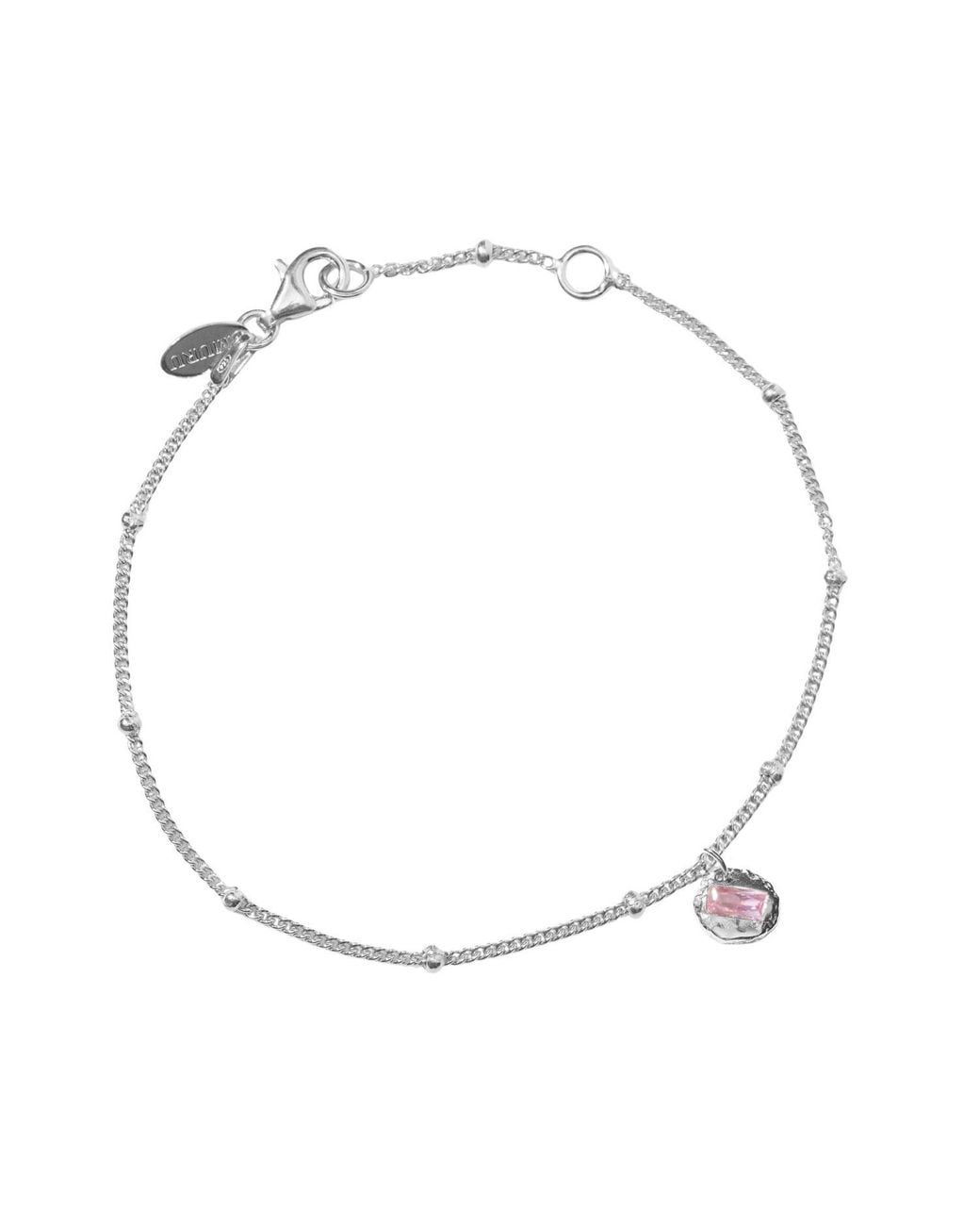 Muru Metallic October Birthstone Bracelet