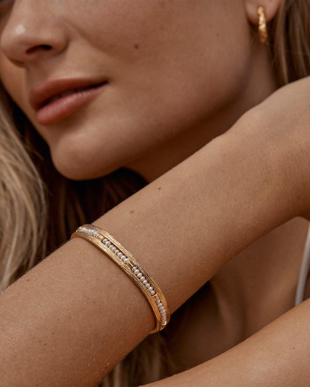 Amber Sceats Yellow Zuni Bracelet