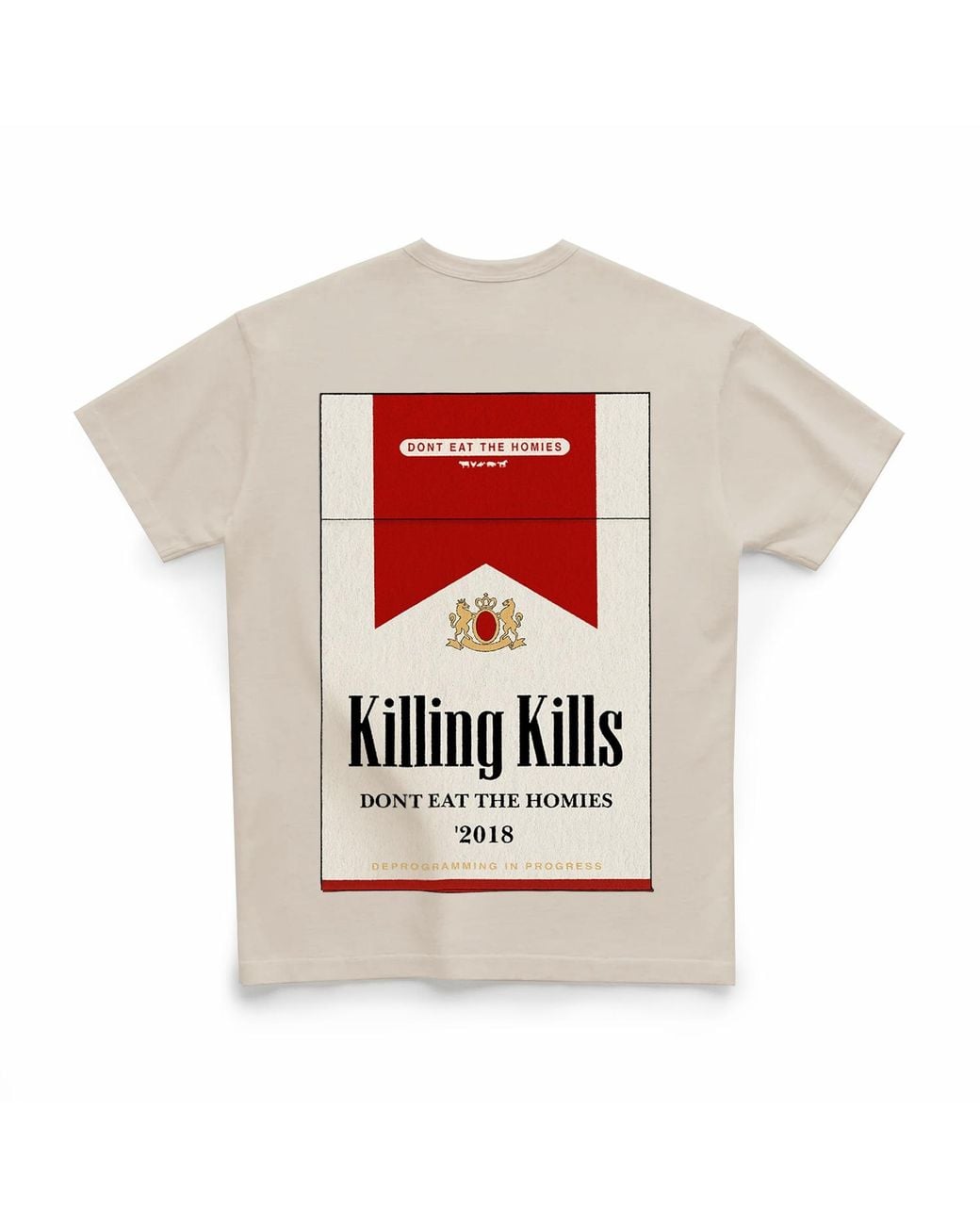 Dont Eat the Homies White Neutrals Killing Kills Tee
