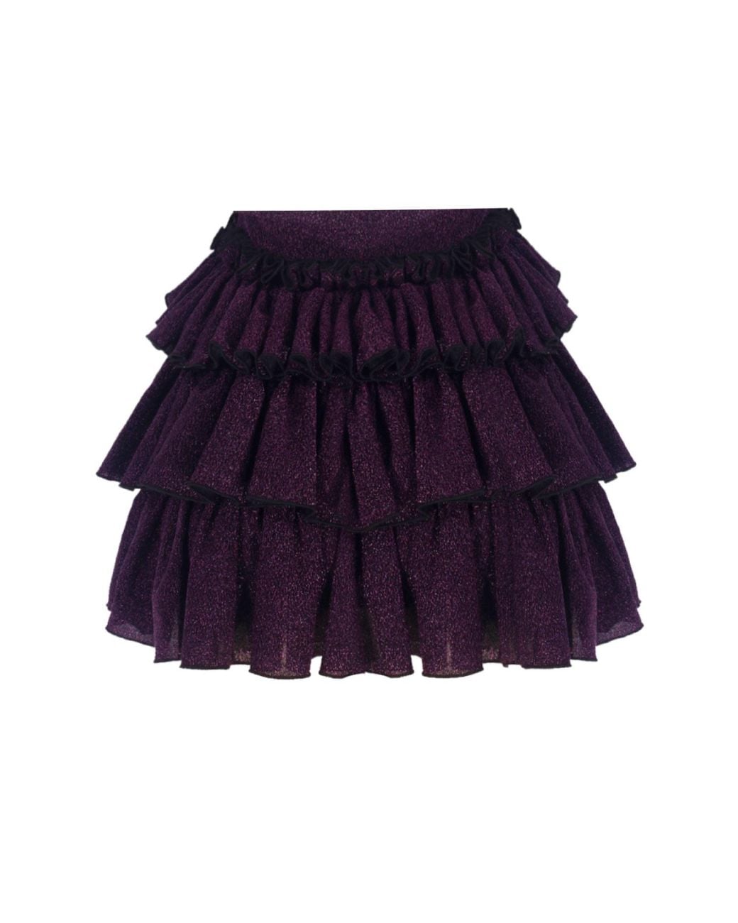 Nur Karaata Purple Bellano Sparkle Skirt