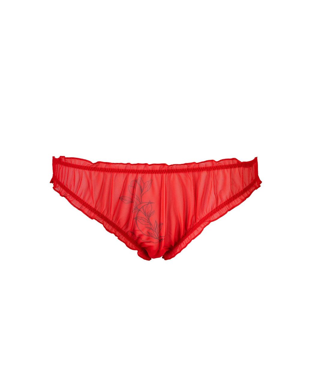 Daily Underwear Red Panties Marshmallow