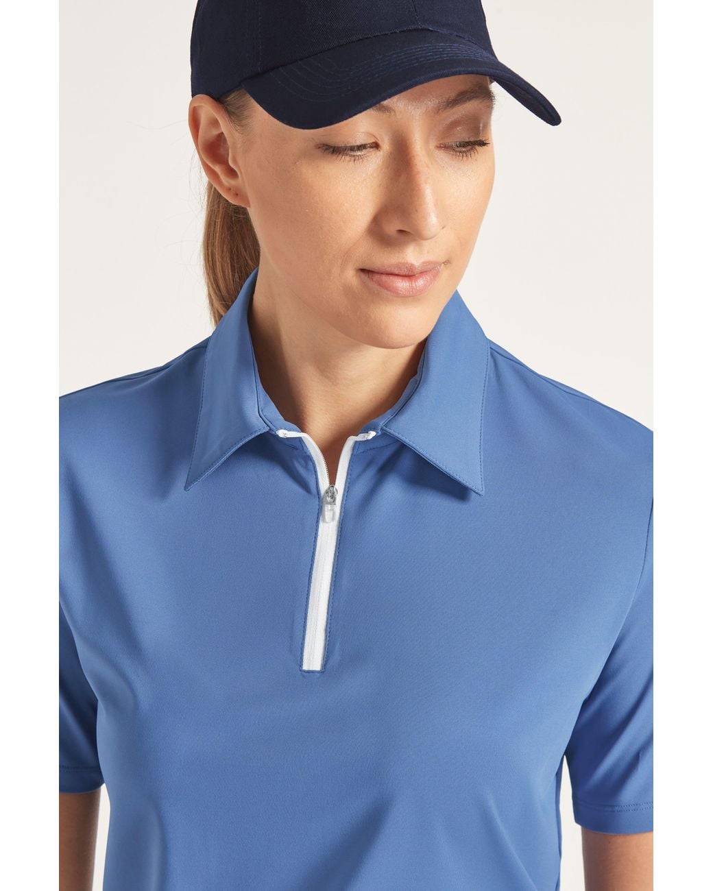 Victoria Paulsen Blue Lexi Polo