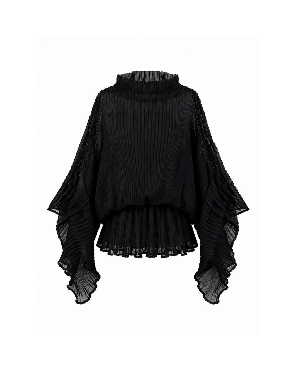Mohala Grey Black Kahe Blouse
