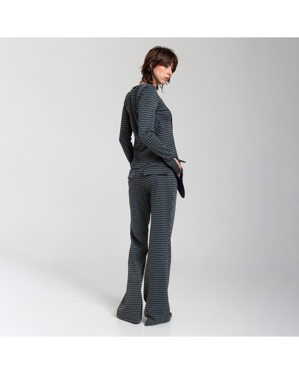 ARTISTA Blue Chat Pants