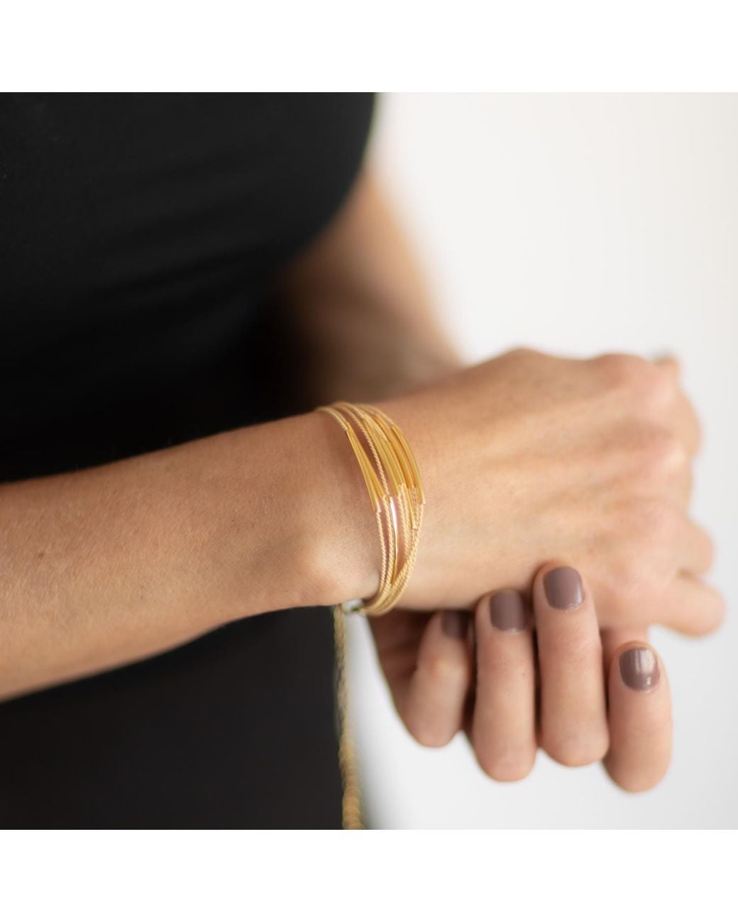 Nart Nature Making Art Metallic Neutrals The Elemental Buriti Natural Fiber Bracelet