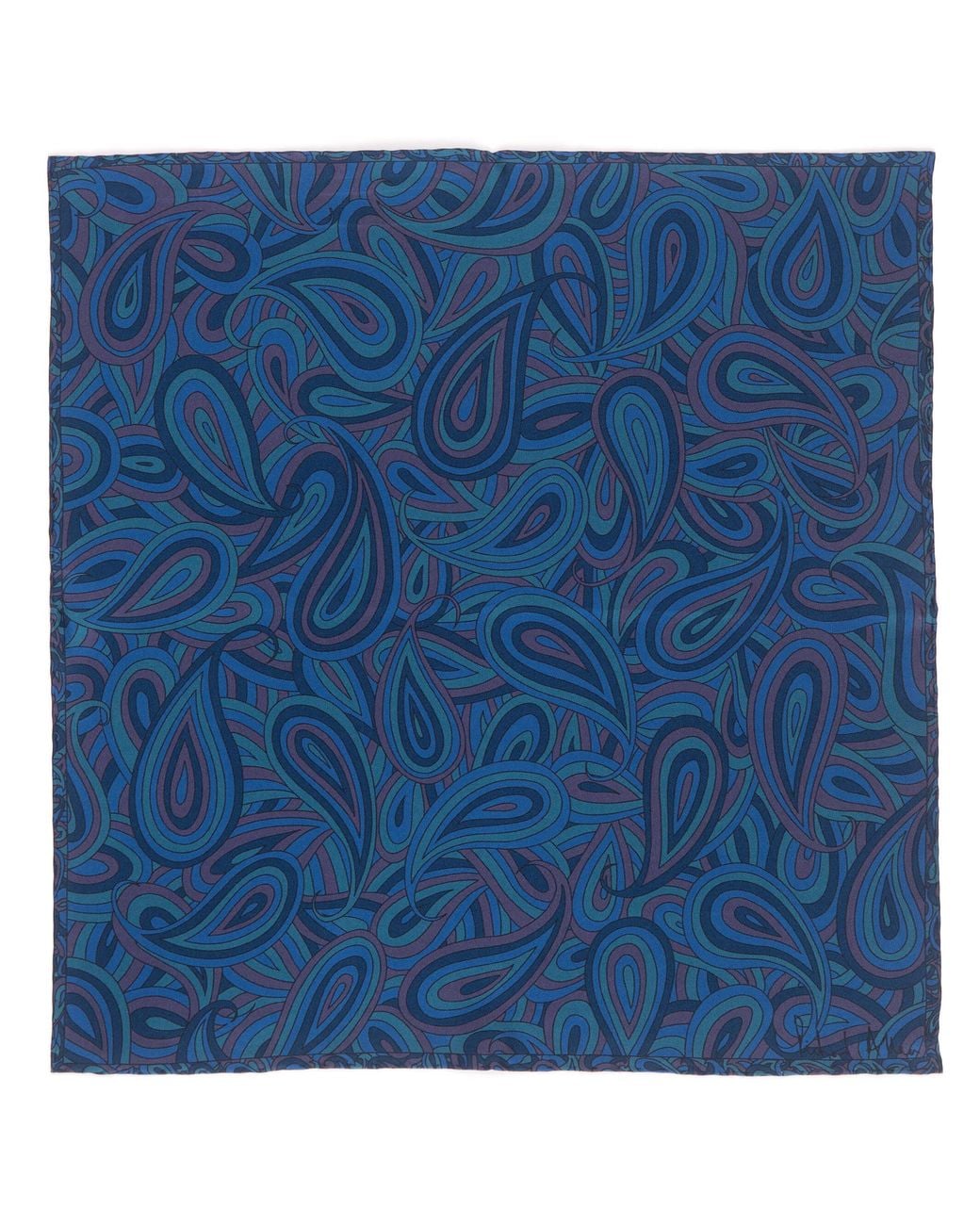 Richard Allan London Blue Mod Silk Neckerchief