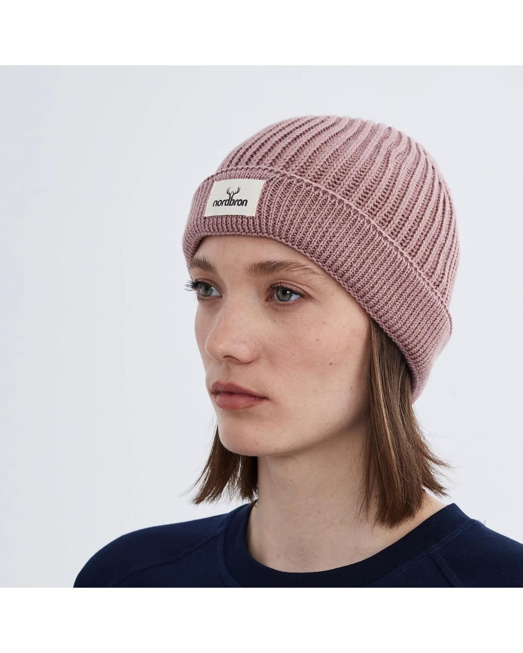 Norbron Red Cuat Dried Rose Beanie