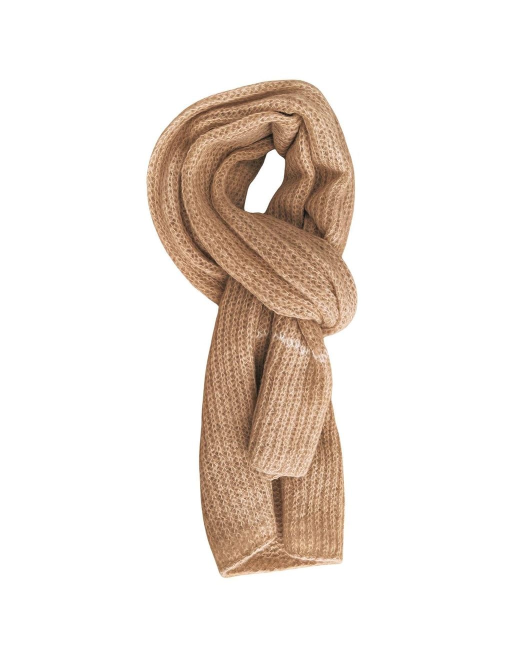 Heritagemoda Natural Neutrals Sand Colour Handmade Soft Alpaca Scarf