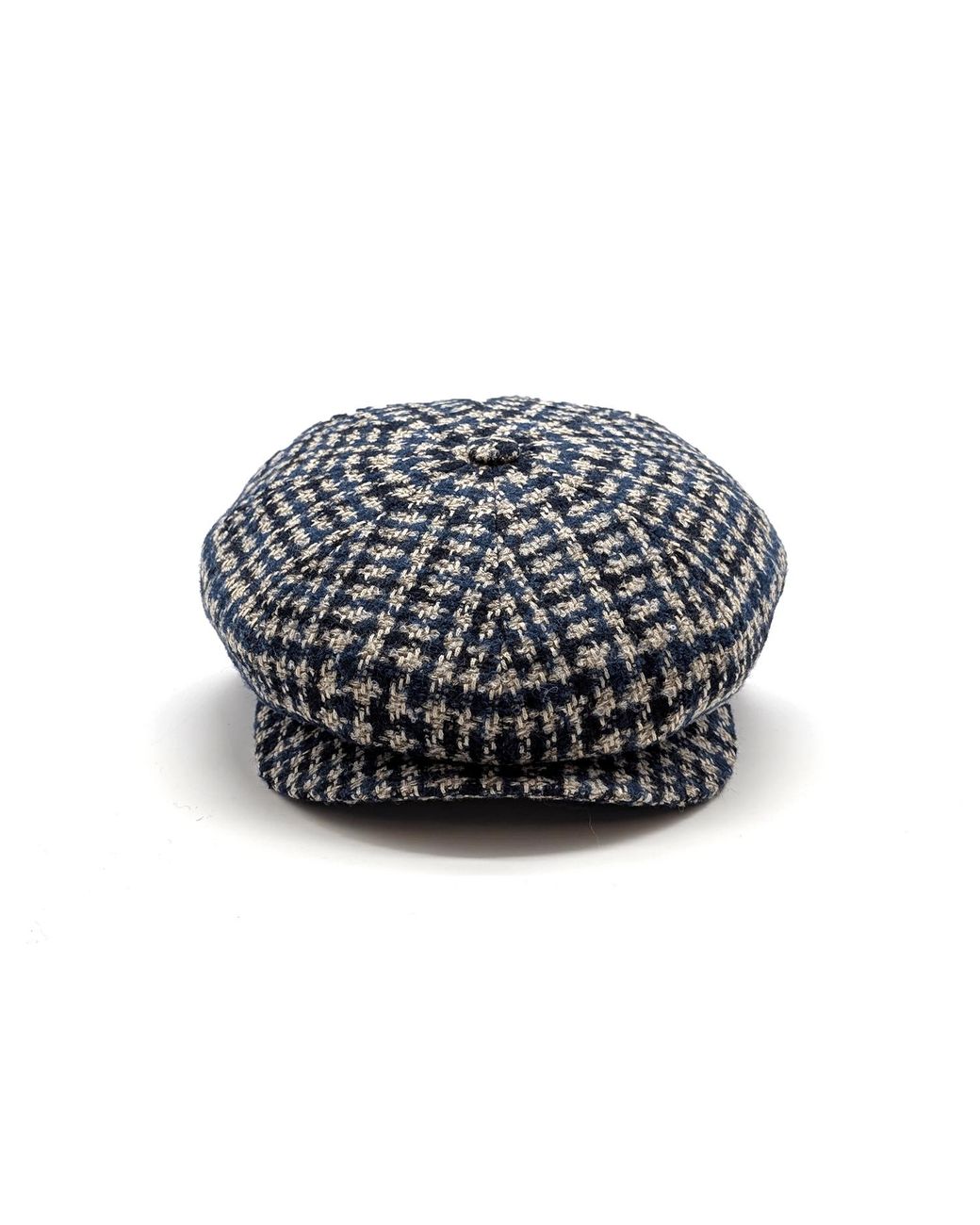 DORIA 1905 Black Irish Panel Cap for men