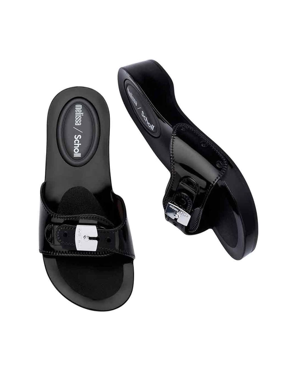 Melissa Black Pescura Heel X Scholl