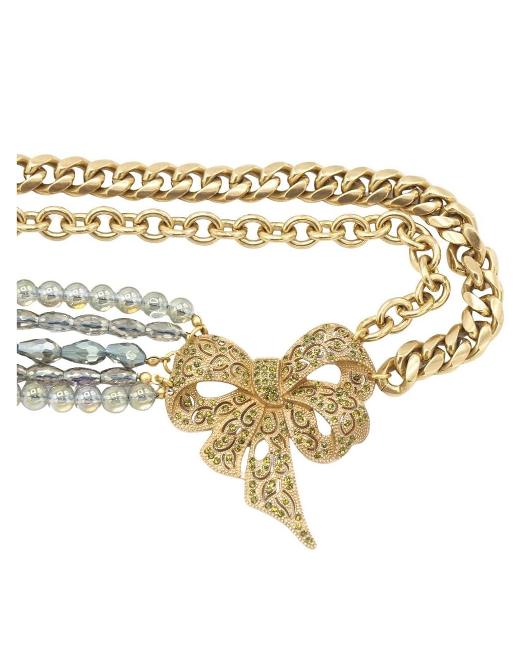 Sita Nevado White Lazo Necklace