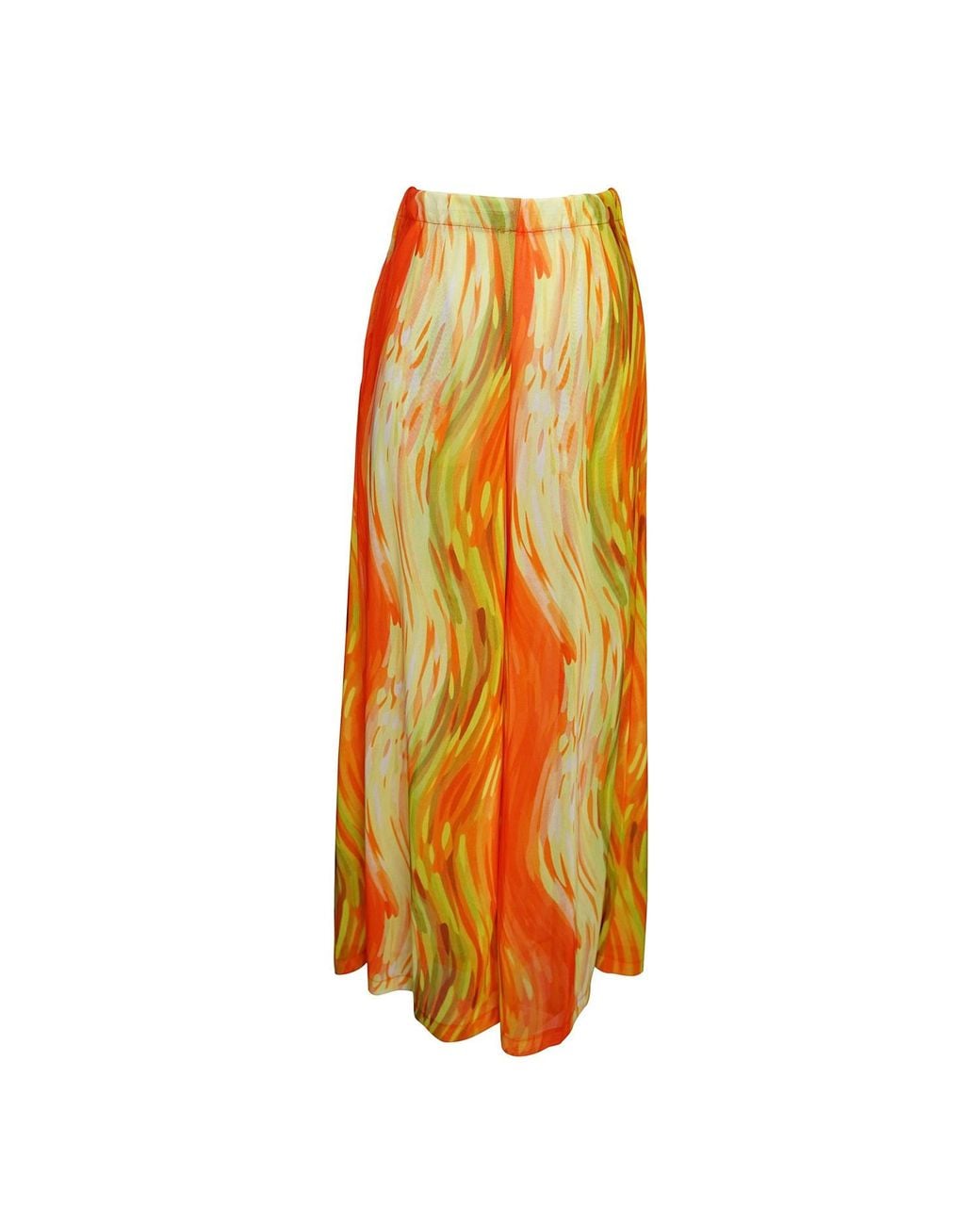 Jennafer Grace Orange Mari Palazzo Pant