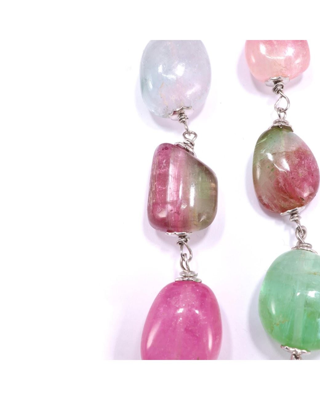 Mineralgems•Studio Pink Watermelon Tourmaline Earrings