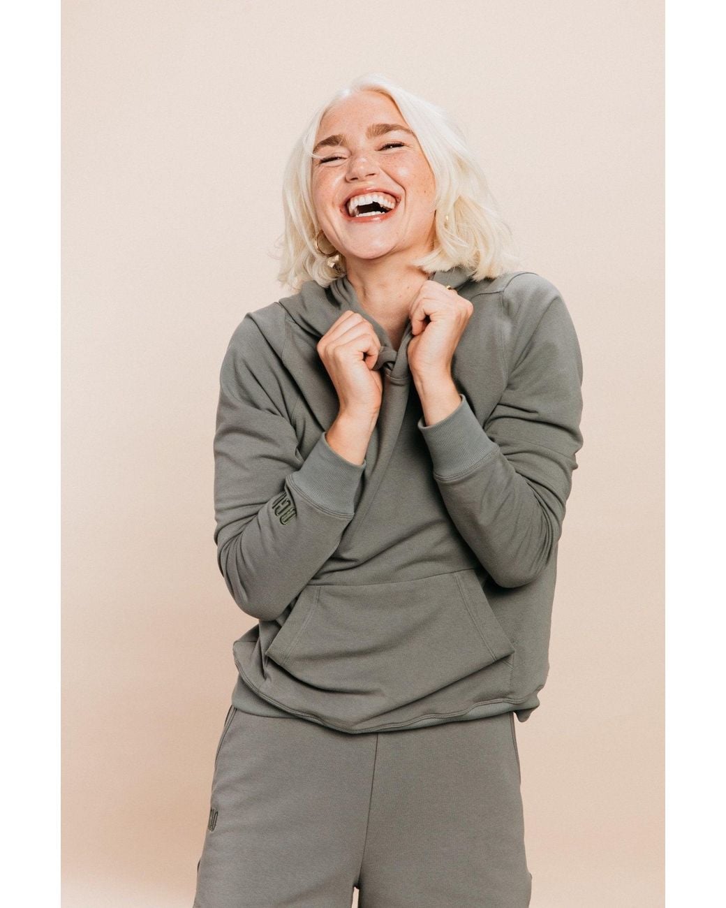 Ocio Leisurewear Gray Classic Softcore Hoodie