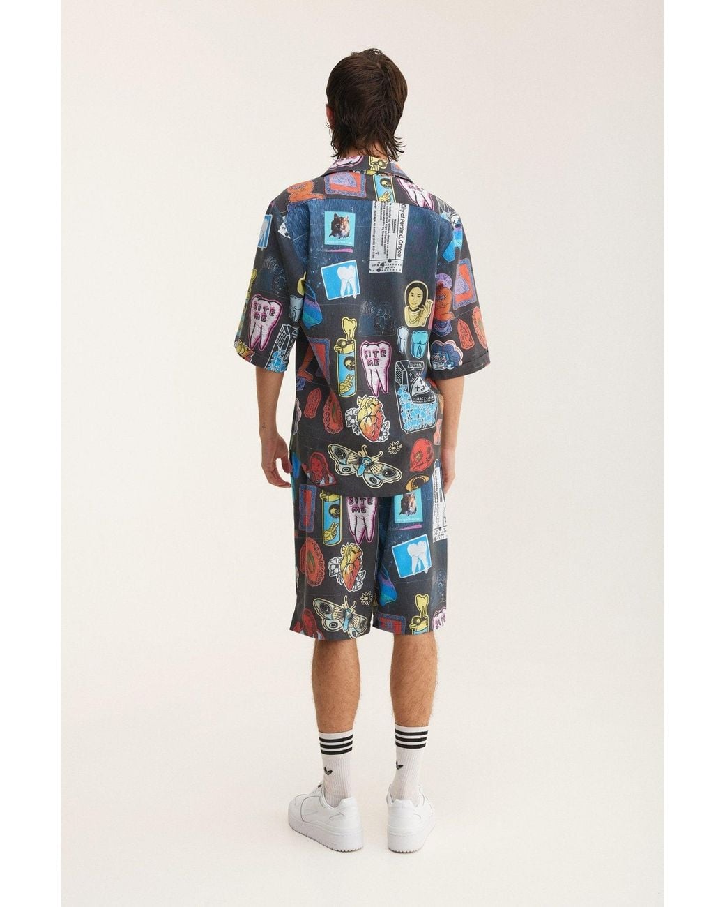 mysimplicated Blue Short Sleeve Shirt Stickers Design