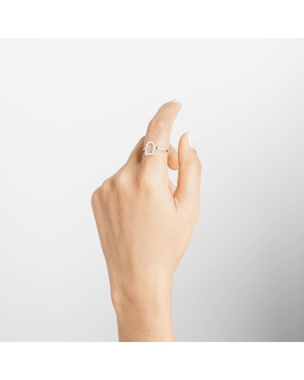 Sheida Farrokhi White Sahra Ring