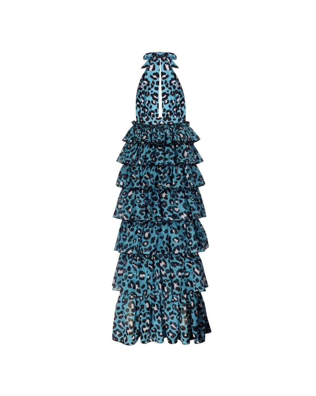 Nur Karaata Blue Florentina Leo Dress