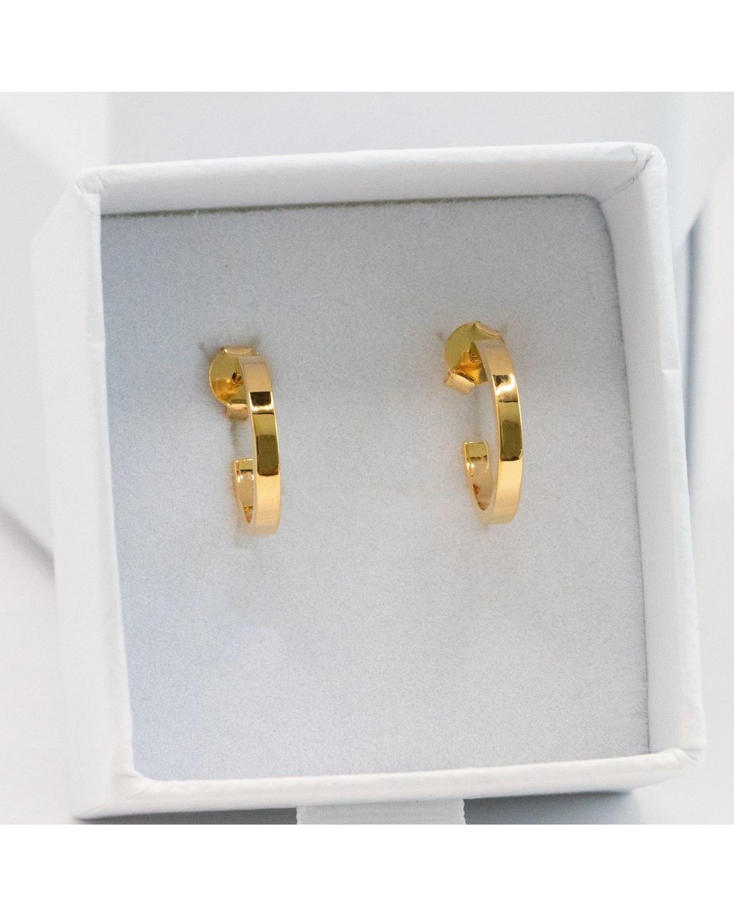 Cier Metallic Small Hoops